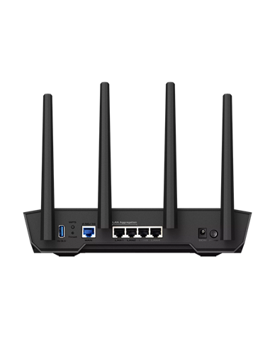 Router fără fir ASUS TUF-AX4200, Wi-Fi, Negru