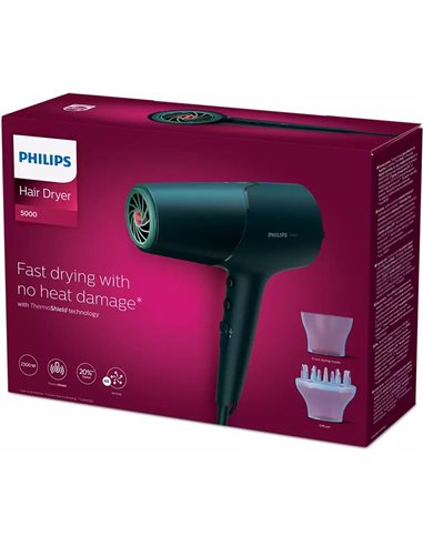 Фен Philips BHD512/00, 2300 Вт, Чёрный