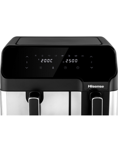 Friteuză cu aer cald Hisense HAF2900D, Negru
