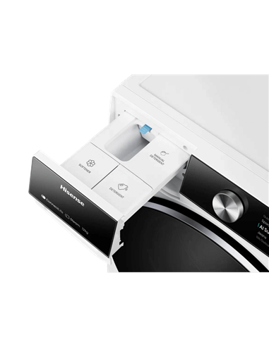 Стиральная машина Hisense WF7S1247BW, 12кг, Белый