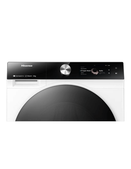 Mașină de spălat Hisense WF7S1247BW, 12kg, Alb