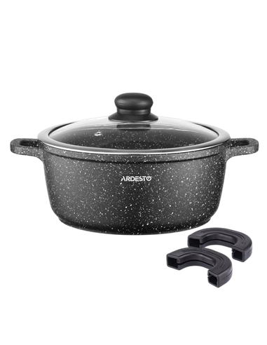 Кастрюля Ardesto AR2454GE, 5л, 26см, Чёрный