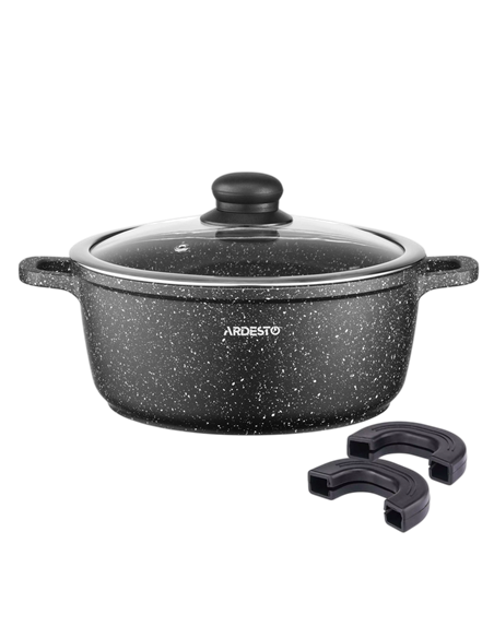 Кастрюля Ardesto AR2454GE, 5л, 26см, Чёрный