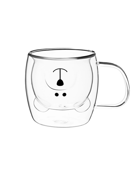 Set cupe Ardesto AR2625GHA, 250 ml, 2 bucs, Transparent