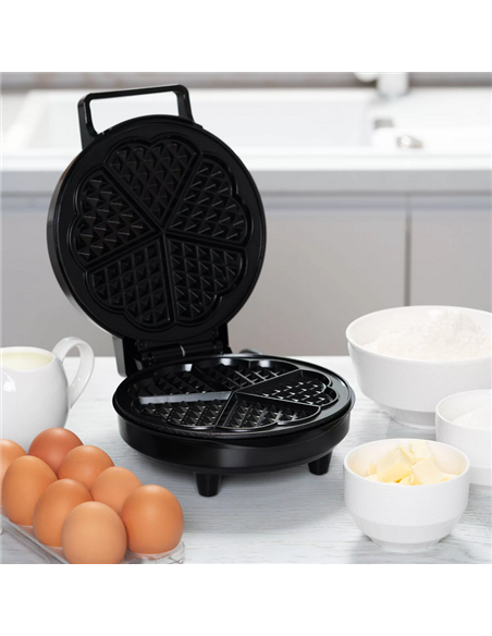 Aparat pentru vafe Ardesto SM-L100RHEART, Negru