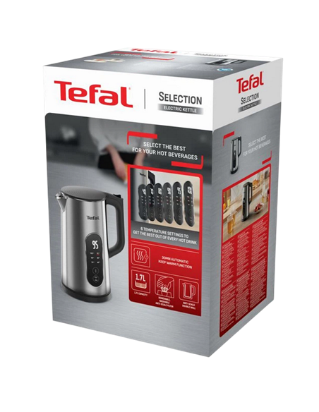 Электрочайник Tefal KI871DE0, Серебристый