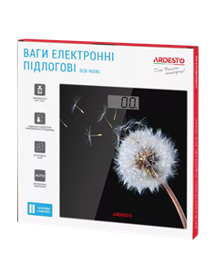 Электронные напольные весы Ardesto SCB-965BL, Чёрный 2
