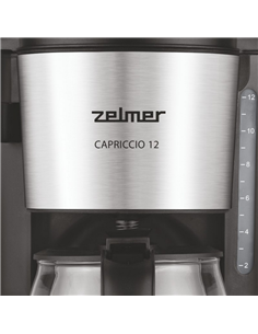 Капельная кофеварка Zelmer ZCM1200, 680Вт, Черный 2