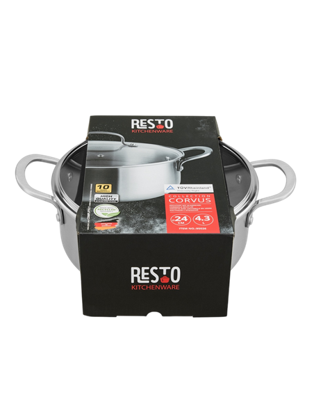 Cratiță RESTO 95026 , 4,25L, Oțel inoxidabil