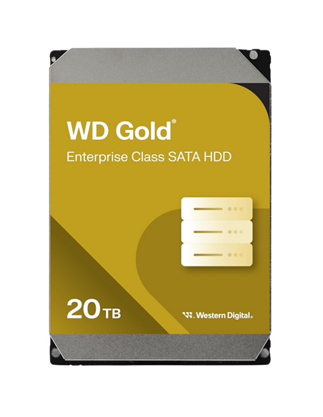 Жесткий диск Western Digital WD Gold, 3.5", 20 TB <WD203KRYZ>
