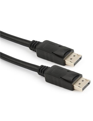 Видео кабель Cablexpert CC-DP-1M, DisplayPort (M) - DisplayPort (M), 1м, Чёрный