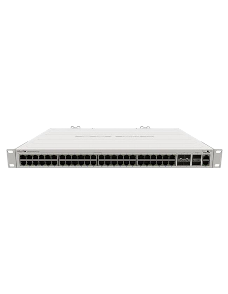 Router MikroTik CRS354-48G-4S+2Q+RM, Alb