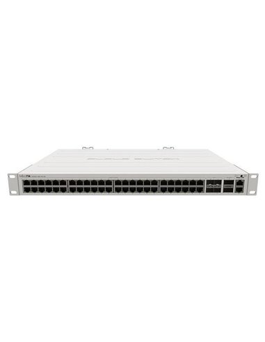 Router MikroTik CRS354-48G-4S+2Q+RM, Alb