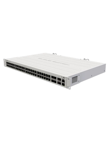 Router MikroTik CRS354-48G-4S+2Q+RM, Alb