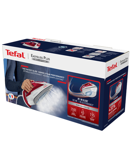 Fier de călcat Tefal FV5717E0, 2500W, Roșu