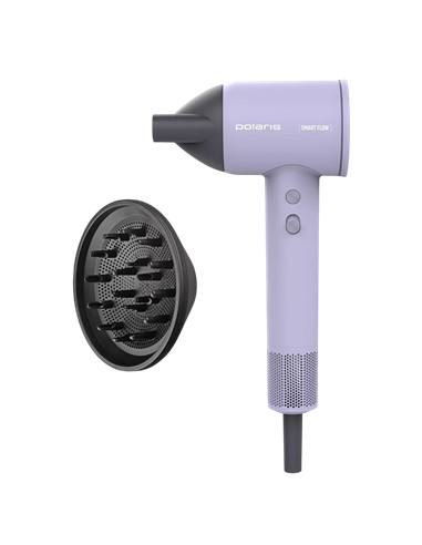 Uscător de păr Polaris PHD1120, 1600W, Liliac