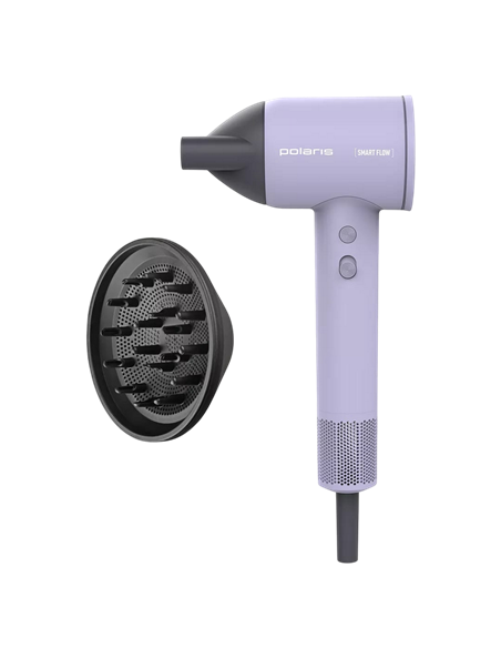 Uscător de păr Polaris PHD1120, 1600W, Liliac