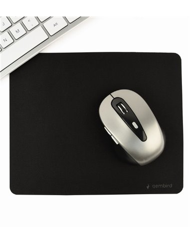 Mouse Pad Gembird MP-S-BK, 210mm x 180mm, Negru