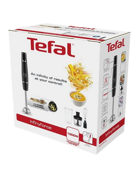 Погружной блендер Tefal Infiny Force, Чёрный