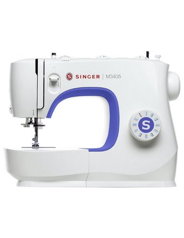 Швейная машина Singer M3405, Белый Фиолетовый