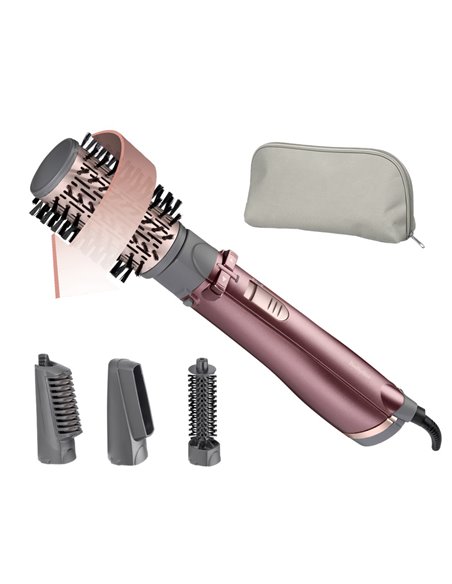 Фен-щётка BaByliss Beliss Big Hair AS960E, 1000 Вт, Розовый