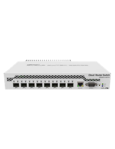 Сетевой коммутатор MikroTik CRS309-1G-8S+IN, Белый