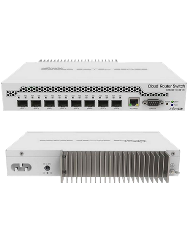Сетевой коммутатор MikroTik CRS309-1G-8S+IN, Белый