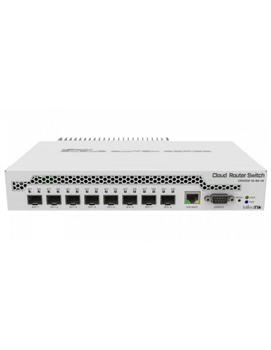 Сетевой коммутатор MikroTik CRS309-1G-8S+IN, Белый