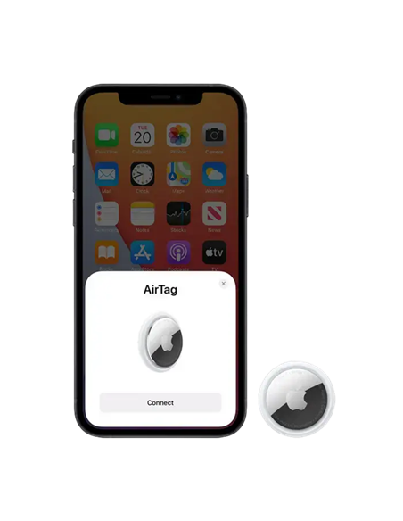 Смарт трекер Apple AirTag Daruma, Белый