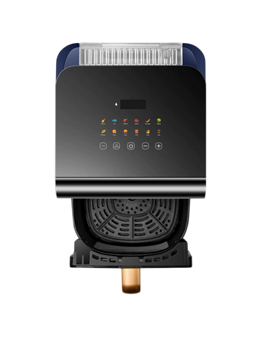 Friteuză cu aer cald Panasonic NF-CC600ATS, Negru | Albastru
