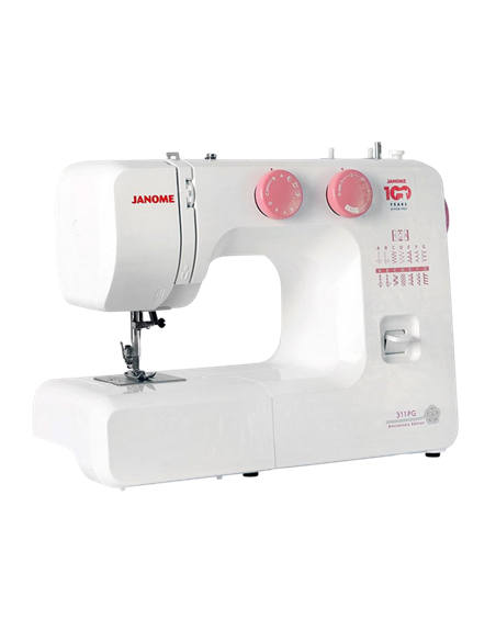 Mașină de cusut JANOME 311PG, Alb