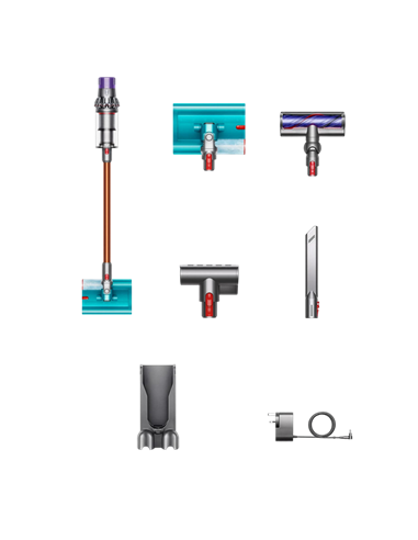 Вертикальный Пылесос Dyson V10 Cyclone Submarine, Серый | Оранжевый