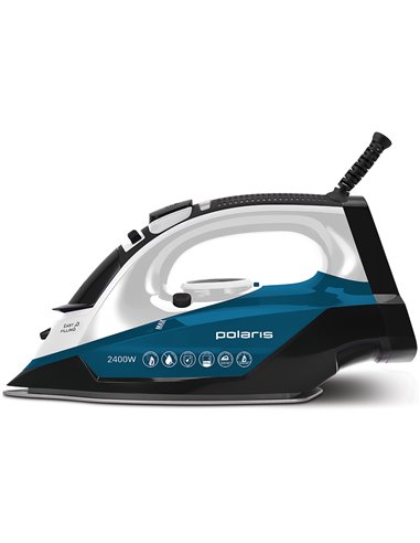 Утюг Polaris PIR 2420AK, 2400 Вт, Бирюзовый