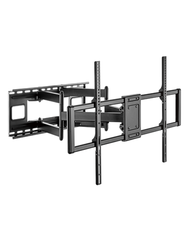 Наклонно-поворотное настенное крепление Gembird WM-120ST-01, Черный
