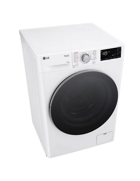 Mașină de spălat LG F4WR311S1WA, 11kg, Alb
