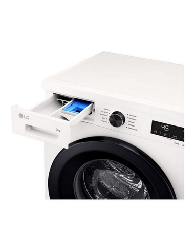 Стиральная машина LG F2X10S7NWK, 7кг, Белый