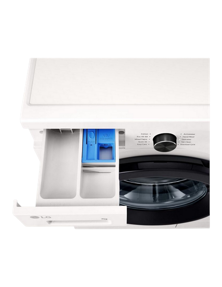 Стиральная машина LG F2X10S7NWK, 7кг, Белый