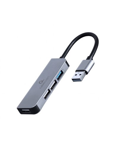 USB-концентратор Gembird UHB-U3P1U2P3-01, Серебристый