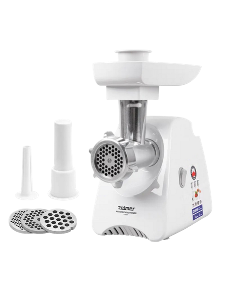 Мясорубка Zelmer ZMM5801P, Белый