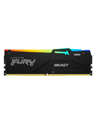 Оперативная память Kingston FURY Beast RGB, DDR5 SDRAM, 6000 МГц, 16 ГБ, KF560C36BBE2A-16