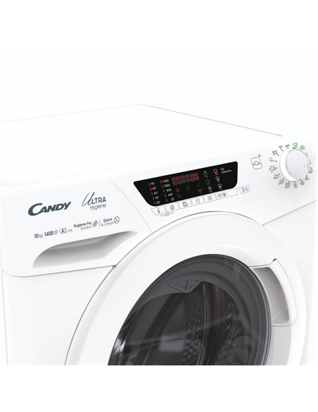Mașină de spălat Candy HES14104TWM6/1-S, 10kg, Alb