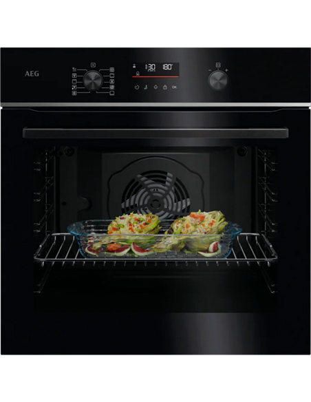 Электрический духовой шкаф AEG TU5PB431SB, Черный
