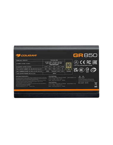 Sursă Alimentare PC Cougar Power GR 850, 850W, ATX, Complet modular