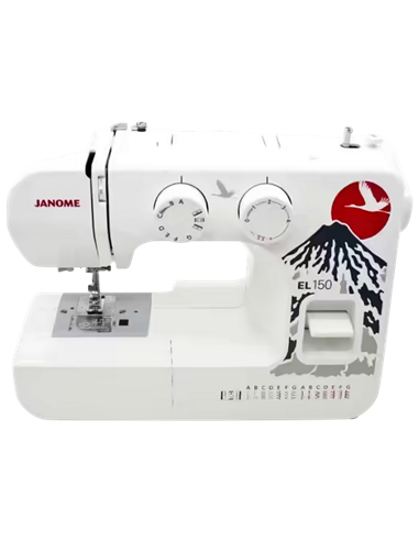 Mașină de cusut JANOME EL-150, Alb