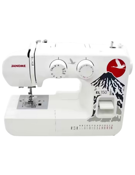 Mașină de cusut JANOME EL-150, Alb