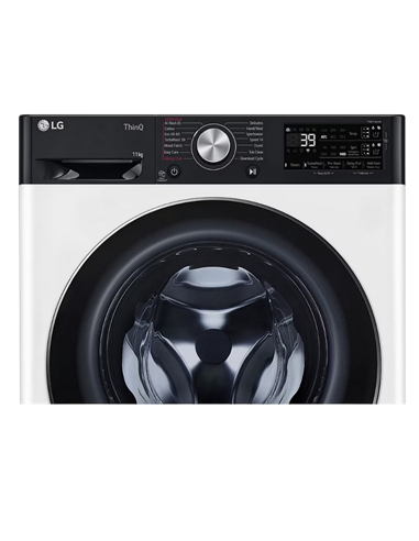 Mașină de spălat LG F4WR711S3HA, 11kg, Alb