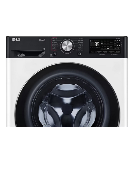 Mașină de spălat LG F4WR711S3HA, 11kg, Alb