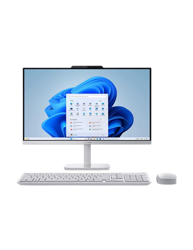 Computer All-in-One Lenovo A100, 23,8", Intel N100, 16GB/512GB, Fără SO, Cloud Grey