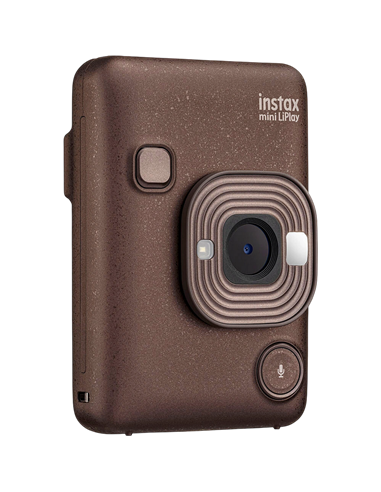Cameră Foto Fujifilm Instax Mini LiPlay, Deep Bronze