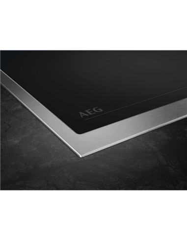 Индукционная варочная панель AEG TN64IA00XB, Чёрный | Нержавеющая сталь